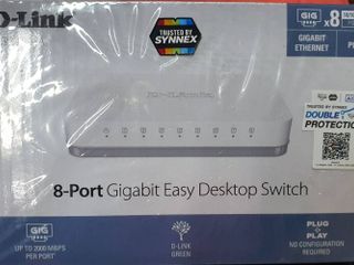 Switch D-Link 8 Port Gigabit
