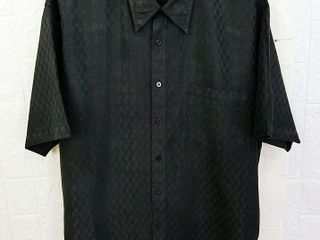 JOHN HENRY แท้ อก53 เสื้อเชิ๊ตแขนสั้นสปอตลายตารางคลาสสิก