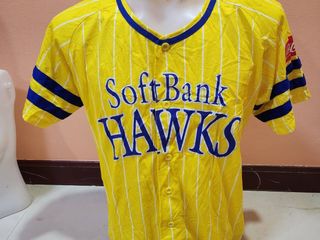 เสื้อเบสบอล Majestic Softbank Hawks ส่งฟรี