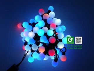 ไฟองุ่นเล็ก 10m RGB