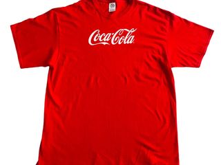 เสื้อยืด Coca-Cola ป้าย Delta usa cotton100 โอเว่อร์ไซส์