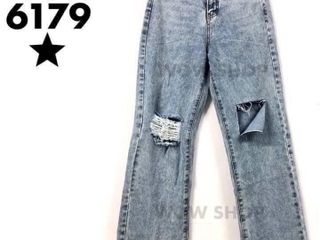 กางเกงยีนส์ป้าย wow กางเกงยีนส์ ยีนส์ขายาว