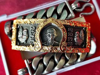 เลสหลวงพ่อรวย รุ่นไตรมาส ปี59 (กรรมการ) เส้นใหญ่ หนัก 8 บาท