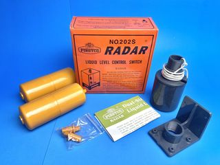 ลูกลอยไฟฟ้าแท้งค์น้ำ สีส้ม