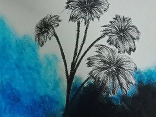 ภาพวาดดอกไม้เอามารีใหม่