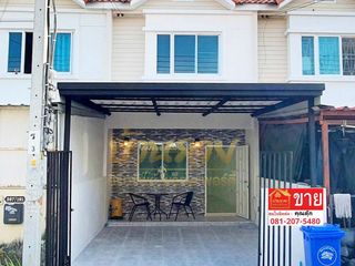 ทาวน์เฮ้าส์ 2 ชั้น หมู่บ้านภูมิใจนิเวศน์ 3 โครงการ 4 ซอยวัดใ