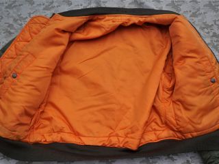 90s USA Made ALPHA INDUSTRIES Alpha MA-1 Flight Jacket USAF