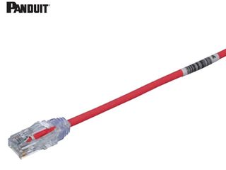 Panduit CAT6 28AWG Small Patch cord สายแลนเส้นเล็ก สีแดง-Red