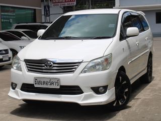 2012 TOYOTA INNOVA 2.0G ฟรีดาวน์