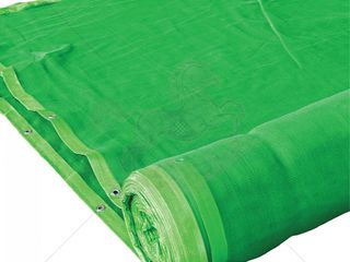 ตาข่ายกันฝุ่น Raschel net HDPE แบบหนา 100 แกรม