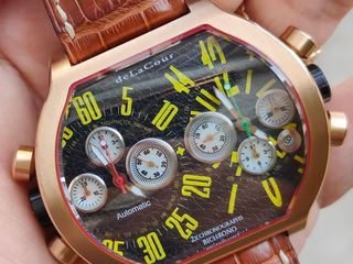 นาฬิกา DeLaCour BICHRONO Double Time Zone