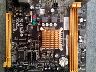 Mainboard AMD(mini atx)Biostar A68N-2100 v6.2 ddr3พร้อมใช้