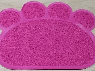 ขายพรมดักทรายแมว สีชมพู มือหนึ่ง