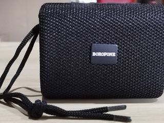 ขายลำโพงบลูทูธไร้สายแบบพกพายี่ห้อ Borofone รุ่น BR18 สีดำ