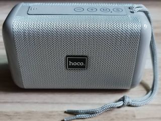 ขายลำโพงบลูทูธไร้สายแบบพกพายี่ห้อ Hoco รุ่น DS04 สีเทา