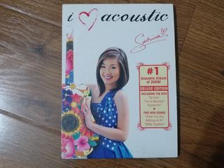 ขายซีดีเพลง Sabrina อัลบััมชุด i love acoustic  (2 Disc)
