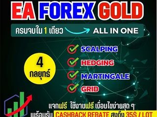 EA Forex Gold ครบจบใน 1 เดียว All IN One กับ 4 กลยุทธ์