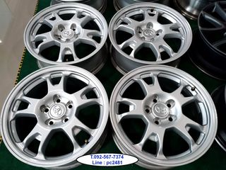 ล้อถอดป้ายแดง17นิ้ว 5รู114 ใส่โตโยต้า เก๋ง กะบะ ซูซูกิแครี่
