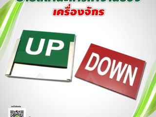 ป้ายสถานะการทำงานของเครื่องจักร