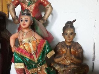 กุมารทองสามพี่น้องเก่าเนื้อเรซิ่น