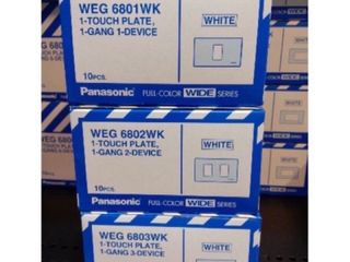 panasonic ฝาพานา(รุ่นใหม่ WEG6801-6802-6803)ราคายกกล่อง10อัน