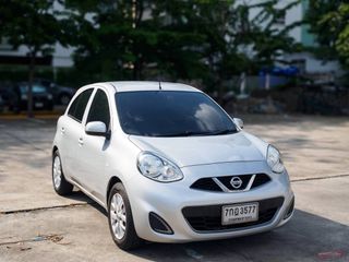 NISSAN MARCH 1.2E เกียร์ออโต้ สีบรอน 2018