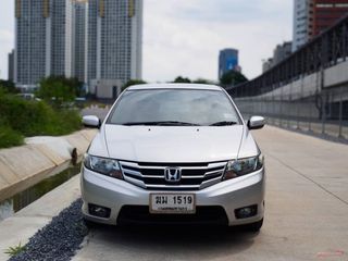 HONDA CITY 1.5SV เกียร์ออโต้ สีบรอนเงิน 2012