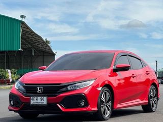 HONDA CIVIC FK  1.5 TURBO สีแดง  ปี 2016 เกียรออโต้