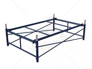 นั่งร้านเหล็ก 0.50 ม. สีน้ำเงิน ครบชุด