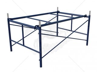 นั่งร้านเหล็ก 0.90 ม. สีน้ำเงิน ครบชุด