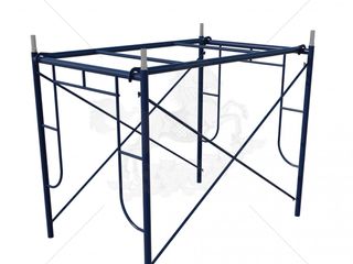 นั่งร้านเหล็ก 1.50 ม. สีน้ำเงิน ครบชุด