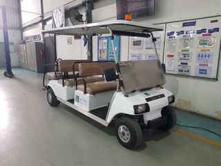 รถกอล์ฟไฟฟ้า Club Car สำหรับใช้งานรับส่งลูกค้า 6 ที่นั่ง