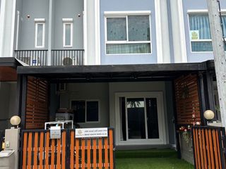 ทาวน์โฮม หมู่บ้าน คาซ่าวอเตอร์ไซต์ พระราม 5 นนทบุรี พร้อมเฟอ