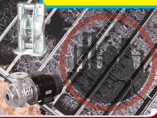 ปั๊มสแตนเลสทนเคมีสำหรับกระบวนการขนถ่ายของเสีย