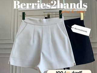 กางเกงผ้าฮานาโกะ เก็บพุงเอวสูง