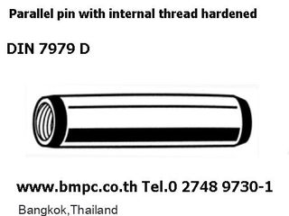Parallel pin, pin with thread, สลักแบบมีเกลียวใน, Paralles w
