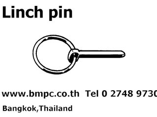 Linch pin, locking pin, สลักล๊อก, เดือยล๊อก