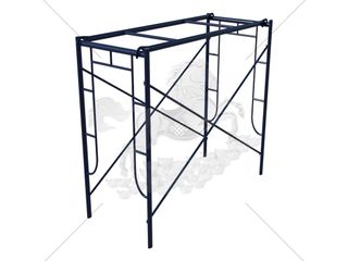 นั่งร้านหน้าแคบ 1.70 ม. สีน้ำเงิน ครบชุด