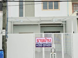ขายทาวน์โฮม 2ชั้น 27ตรว. หมู่บ้านศรัญญา พระราม2