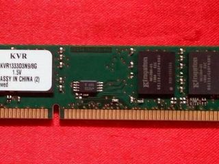 Ram PC Kingston DDR3 8G/1333 16 chip lifetime warranty