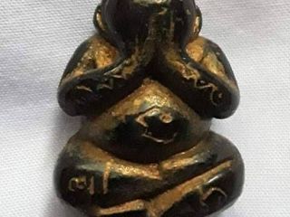 พระปิดตาพิมพ์ปั้นหลวงพ่อแก้ววัดเครือวัลย์ออกปากทะเล