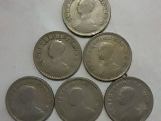 เหรียญ1บาทปี2505 หกเหรียญ