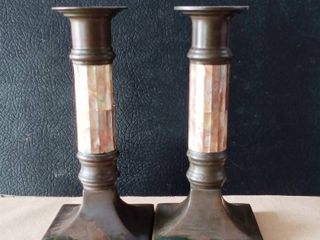 เชิงเทียนทองเหลือง ก้านมุก