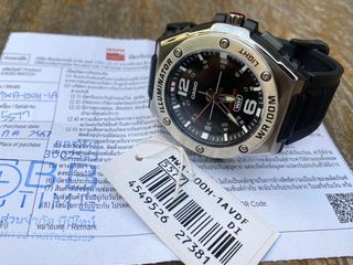 นาฬิกาข้อมือ casio รุ่น MWA-100H-1A แท้ ประกัน CMG