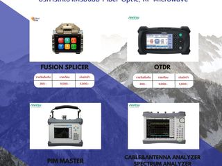 ให้เช่าและจำหน่ายเครื่อง Fusion Splicer,OTDR,Site Master,PIM