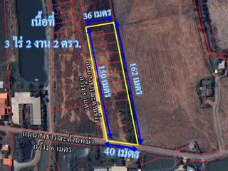 ขายที่ถมแล้ว ติดถนนสองด้าน 3 ไร่ครึ่ง ต.บ้านโพธิ์ อ.บ้านโพ