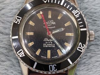 Vintage Rare Enicar sherpa dive