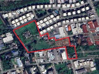 ขายที่ดินผืนใหญ่ 8 ไร่ นวมินทร์ 111