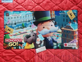 MousePad MONOPOLY GO เกมส์ดังจากAppgallery ขนาด 58CMx29.5CM