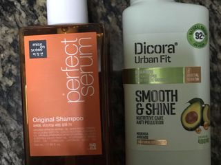 shampoo Dicora urbanfit smooth and shine และ shampoo perfect